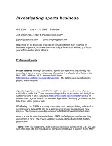 Investigating sports business