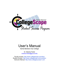 CollegeScope - College Success