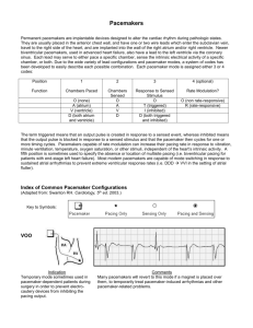 Pacemakers Handout