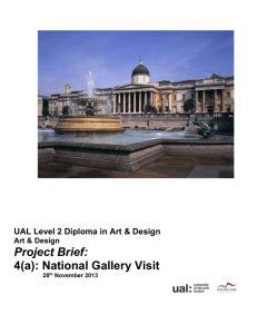 Example assignment brief - University of the Arts London