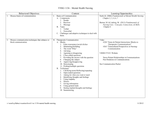 Mental Health Nursing