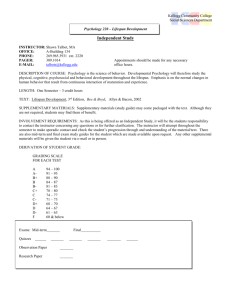 Course Syllabus IS - Kellogg Community College