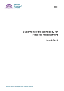 Statement of Responsibility for Records Management, word file