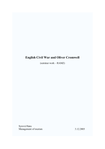 The First English Civil War