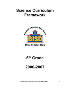 Frameworks Science 6th Grade 05-06