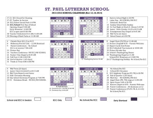 School Calendar 2015-2016 - St. Paul Lutheran Church and School
