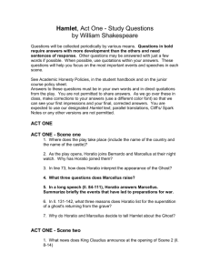 Hamlet study questions 12