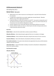 AS Micro Economics Revision Notes B
