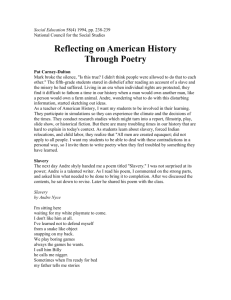 Reflecting on American History Through Poetry
