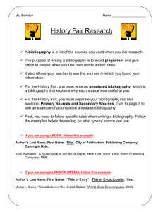History Fair Research - Hewlett