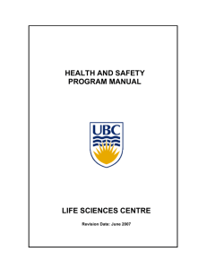 your health and safety program manual