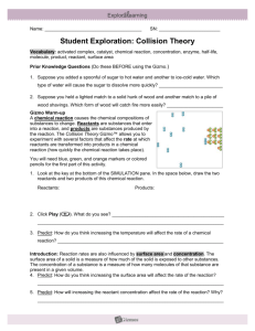 Student Exploration Moles Answers - Answer Key Building Dna Gizmo