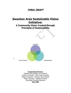 Swanton Area Sustainable Vision Initiative