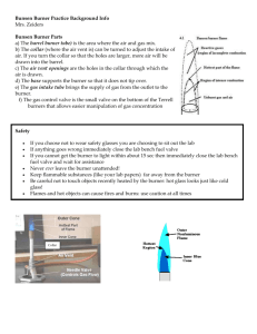 Bunsen Burner Practice - Mrs Zeiders Science Class