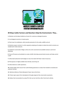 40 Ways Cattle Farmers and Ranchers Help the Environment. They…