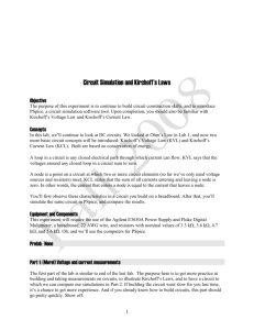 Lab 2: Circuit Simulation - Electrical and Computer Engineering
