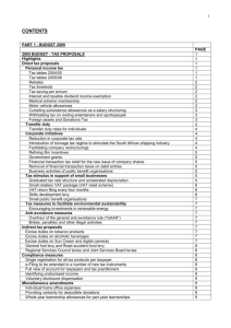 tax update