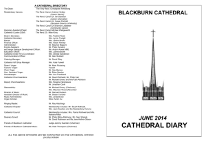 June - Blackburn Cathedral