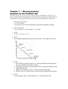 Chapter 7 -- Microeconomics