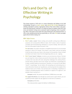 PSY219_do's and don'ts of effective writing notes