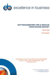 previous inspections - Nottinghamshire Fire and Rescue Service