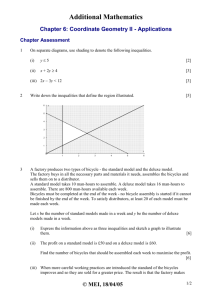 Chapter 6: Coordinate Geometry II