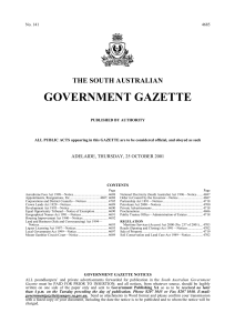 No. 141 - Thursday, 25 October 2001 (pages