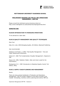 MScOperationsManagem.. - University of Nottingham