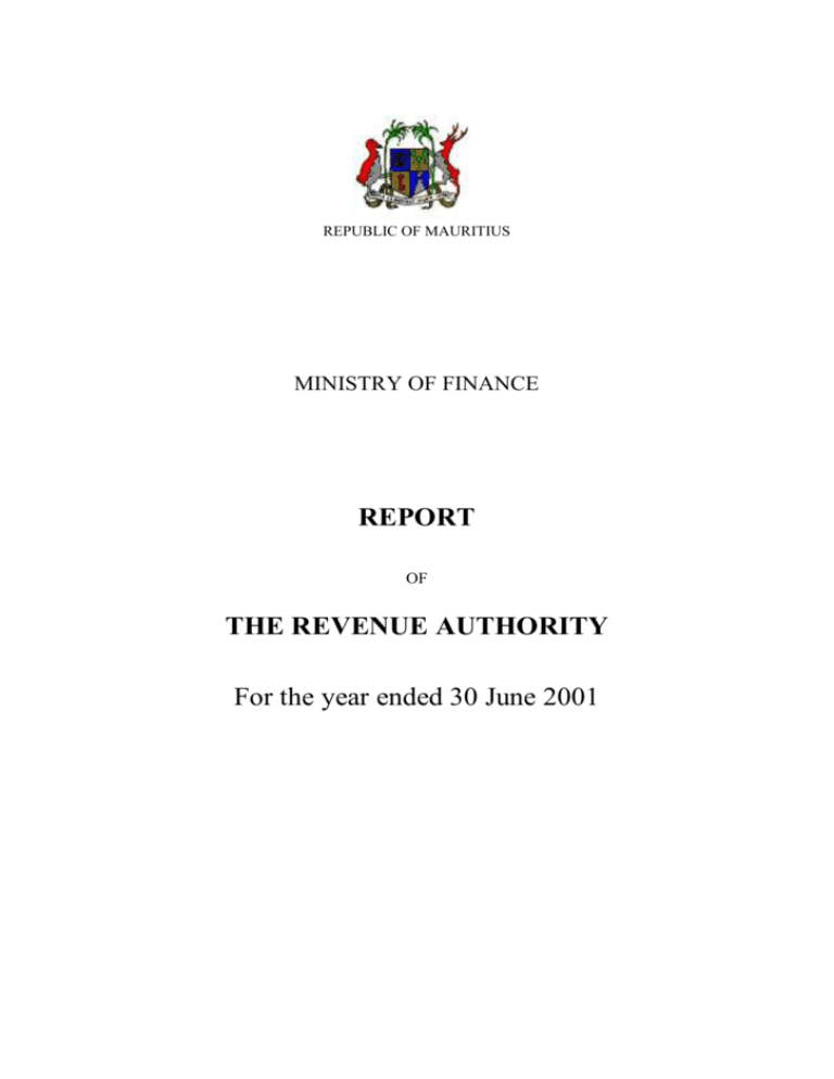 Word Mauritius Revenue Authority 5261