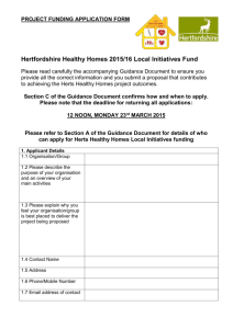 Local Initiatives Fund Application Form