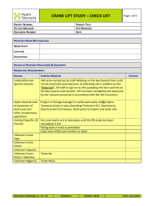 CL-07-02 Crane Lift Study Checklist