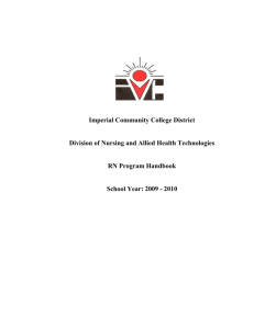 student complaint form - Imperial Valley College