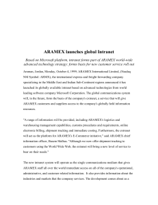 Aramex launches global intranet