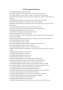 ASTM Standards Reference