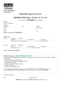 PRODUCER'S Registration Form