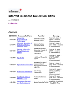 Informit Business Collection Titles