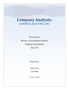 Company Analysis