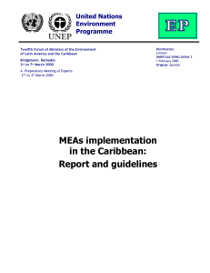 II. Establishing MEA implementation mechanisms