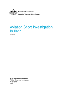 Breakdown of separation – Boeing 737-438 VH