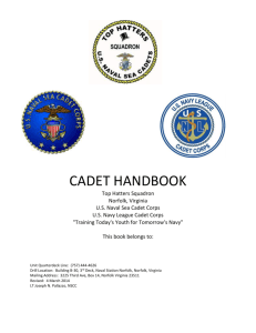 THS Cadet Handbook rev04MAR2014