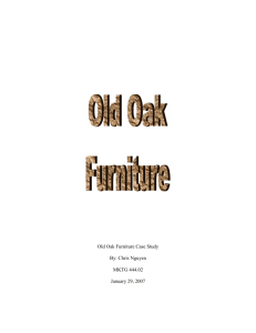 Old Oak Furniture Case Study