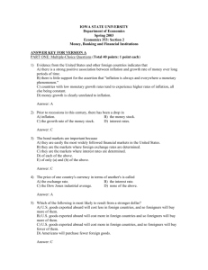 Demand for bonds - Department of Economics