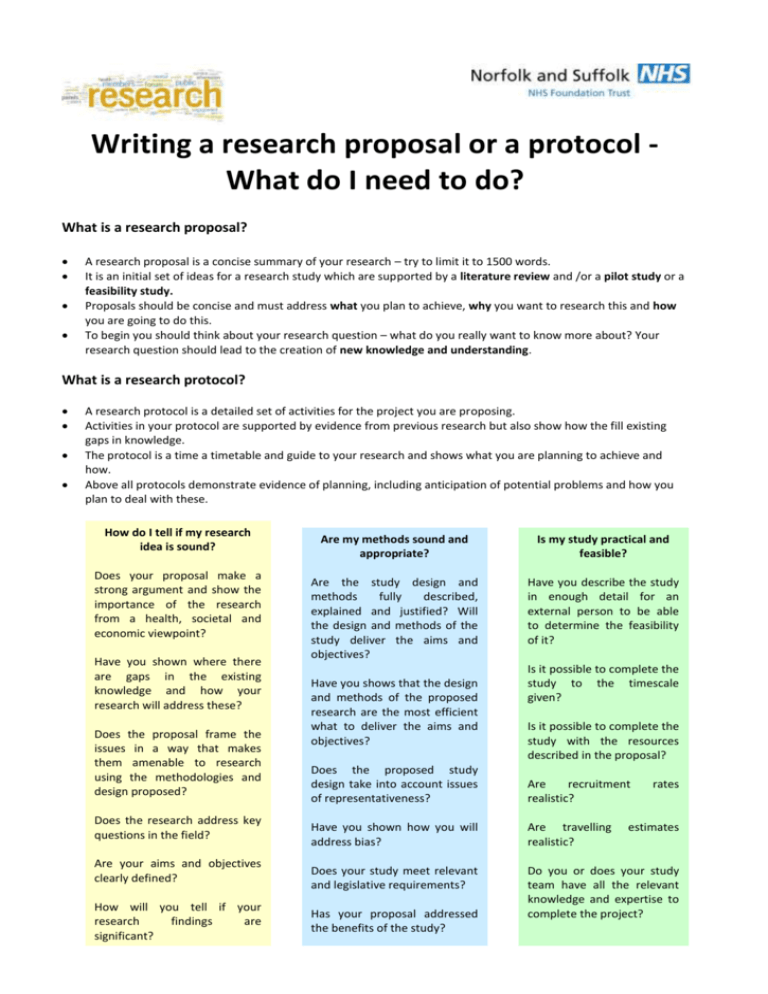is a research proposal written in first person