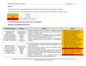 Community Building Plan 2014-16