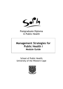 Cover logo - University of Western Cape