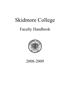 Handbook Revisions 2008-2009