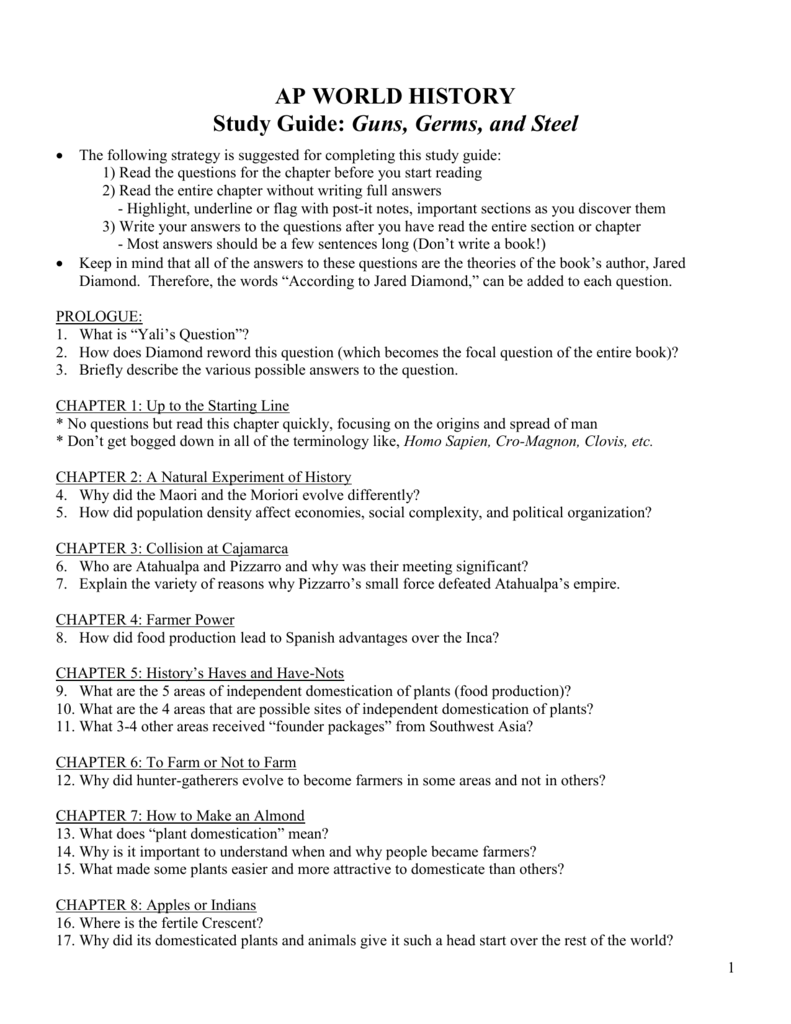 Ap World History Chapter 14 Study Guide Answers Study Poster