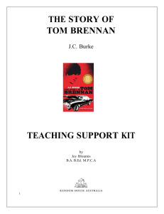 Teaching Support Kit Tom Brennan