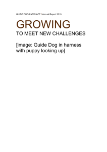 GUIDE DOGS NSW/ACT / Annual Report 2010
