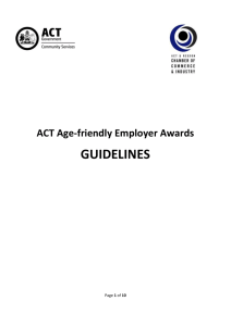 Age-friendly Employer Awards - Community Services